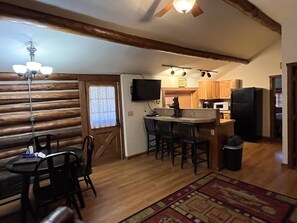 Dining - Charming "Vintage" Style Mountain Cabin Under the Pines (Almont)