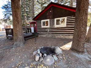 Property grounds - Charming "Vintage" Style Mountain Cabin Under the Pines (Almont)