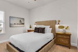 4 habitaciones, tabla de planchar con plancha y cuna de viaje 