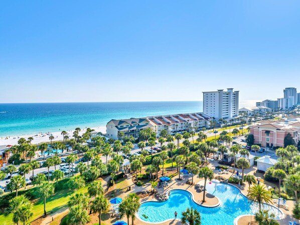 Una piscina climatizada