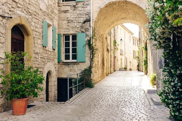 Property grounds - L'Ostal Bestòrt, Duplex with stunning view, DUPLEX (Vézénobres)