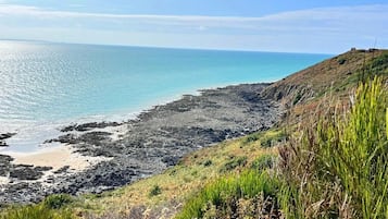 Aan het strand