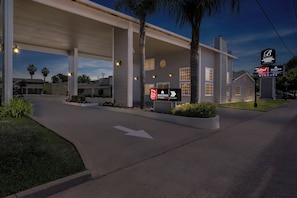 Front of property - evening/night