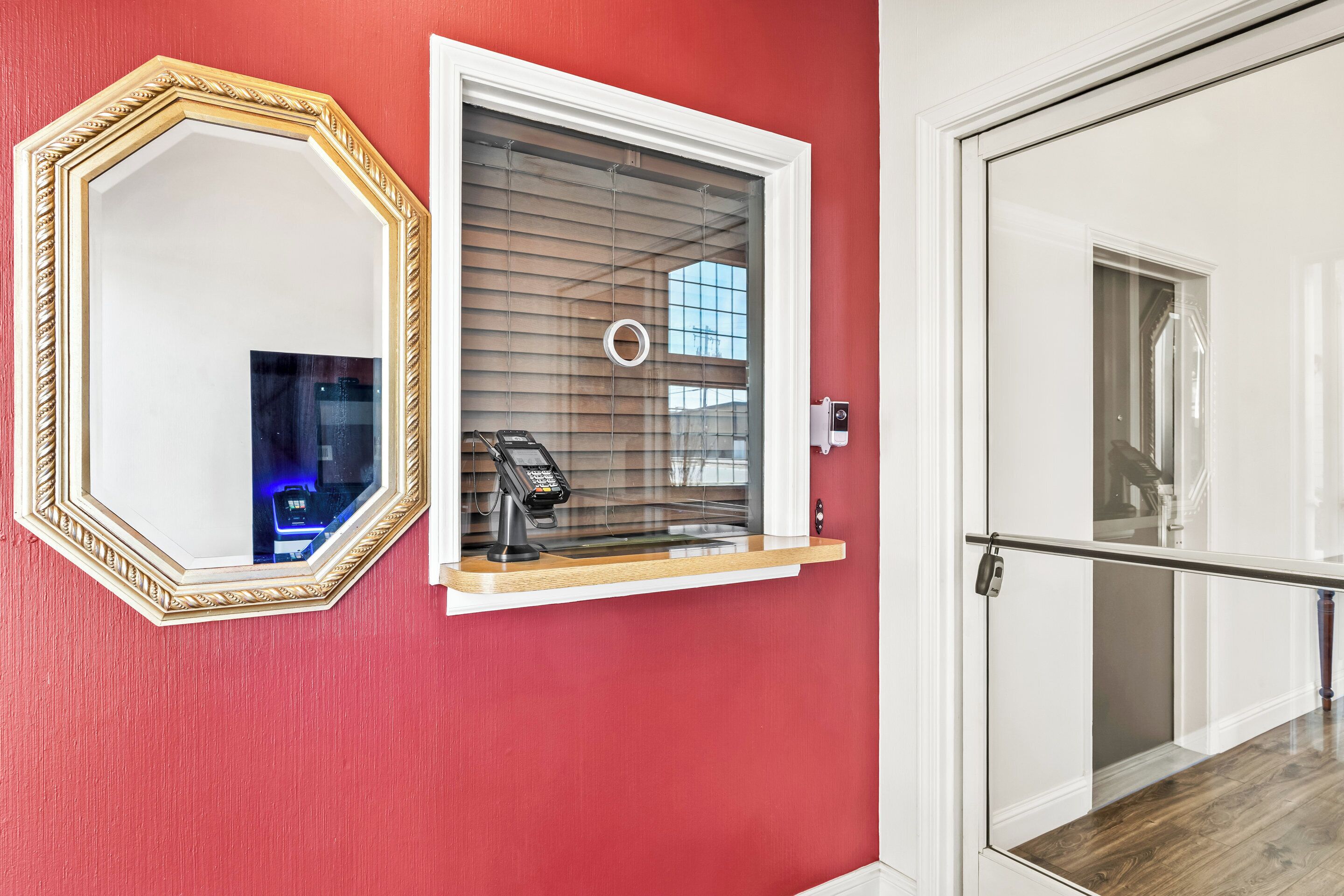 Ingresso della struttura