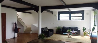 Room with balcony and view