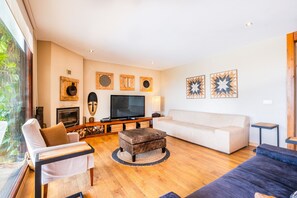 تلفزيون، مدفأة