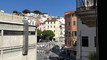 Blick von der Unterkunft