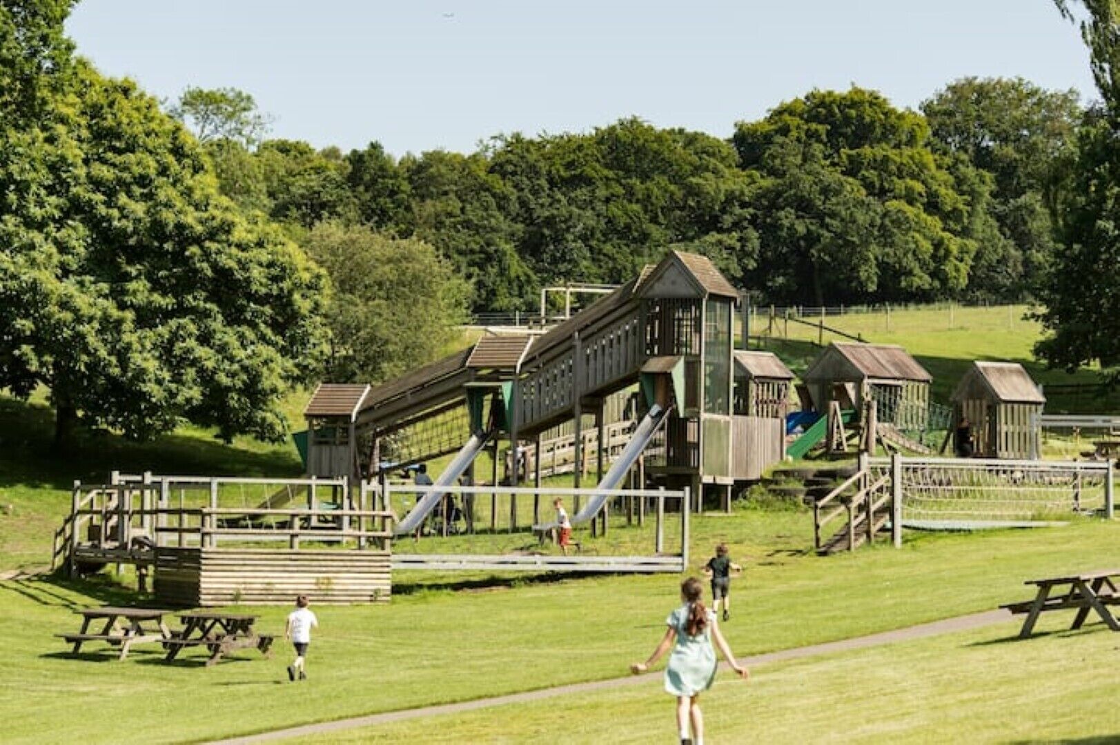 Godstone farm and playbarn, a 2 minutes drive or short walking distance away.