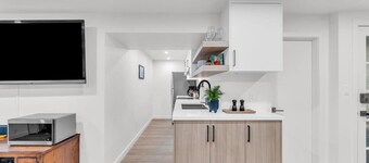 Spacious Elegance: Two Living Spaces in One Home