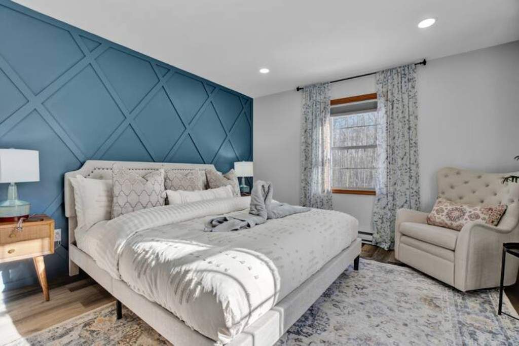 3 chambres, bureau, fer et planche à repasser, accès au Wi-Fi (inclus)