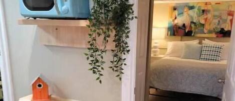 1 slaapkamer, een bureau, wifi, beddengoed