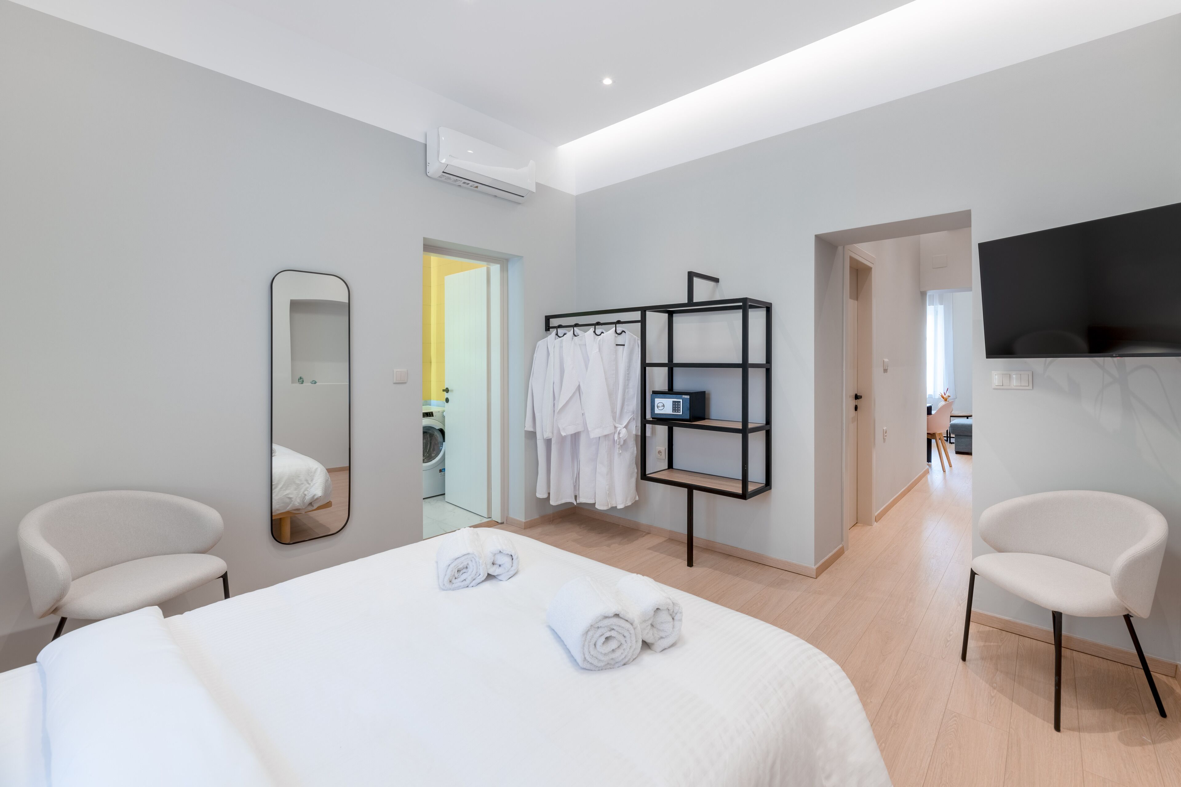 Superior Studio | Hypo-allergenic bedding, in-room safe, desk, blackout drapes