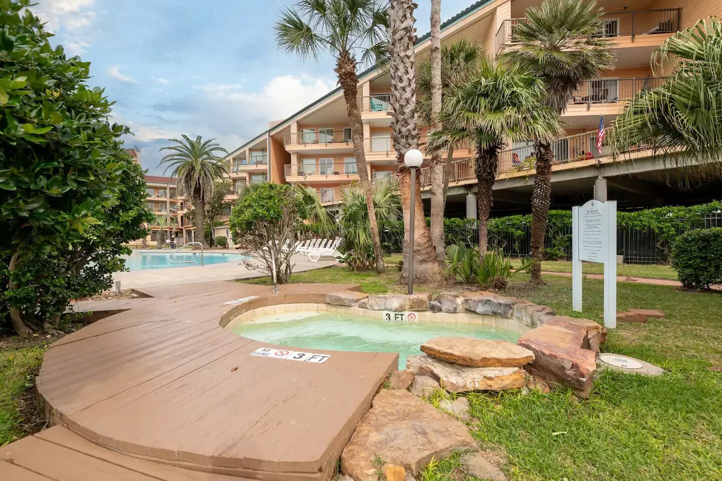 Außenpool, beheizter Pool