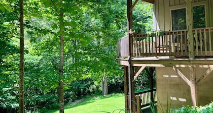 Whimsical Creekside Cabin