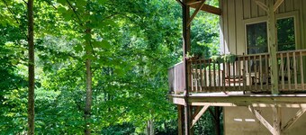 Whimsical Creekside Cabin