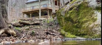 Whimsical Creekside Cabin