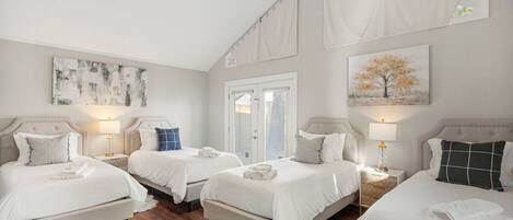 4 chambres, accès Internet