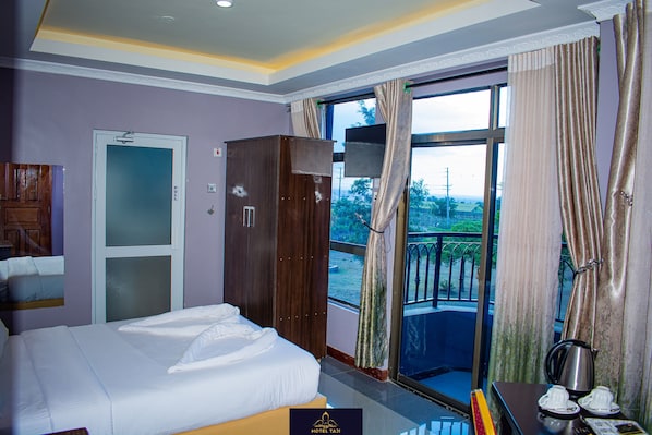 Vue depuis l’hébergement