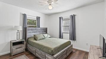 2 chambres, Wi-Fi, literie fournie