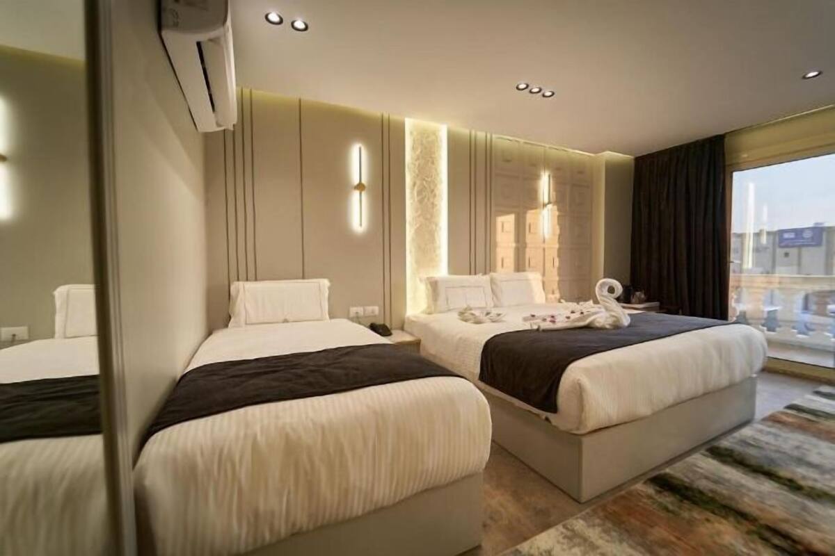 Lydisolert, wi-fi (inkludert) og sengetøy