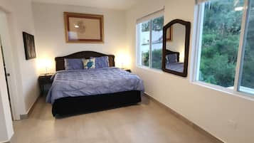 1 bedroom, iron/ironing board, travel crib, free WiFi