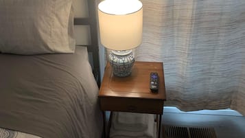 2 bedrooms, down duvets, individually decorated, individually furnished