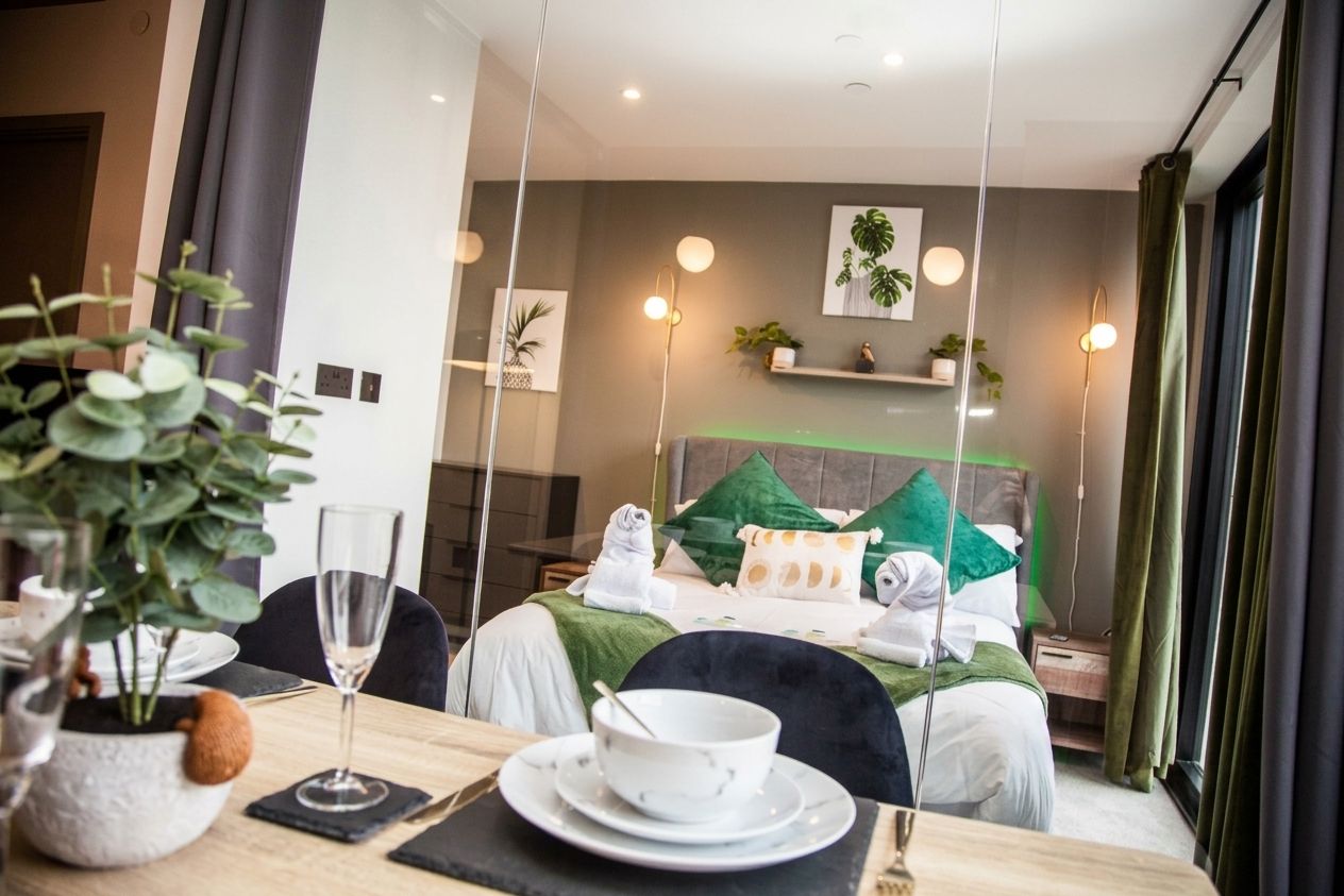 The Mancunian Skyline | Sleek 1br In City Centre - イギリス マンチェスター