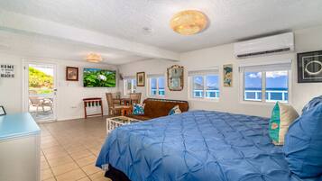 1 bedroom, iron/ironing board, travel crib, free WiFi