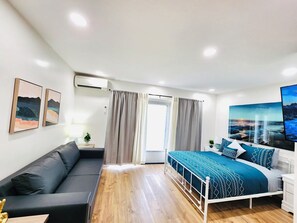 開放式套房 | 筆電工作空間、免費無線上網、床單