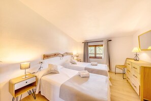 2 Schlafzimmer, Zimmersafe, Bügeleisen/Bügelbrett, kostenloses WLAN