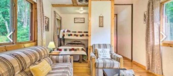 Cozy Ski Retreat on UTV/Snowmobile Trail