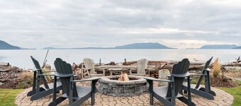 Enjoy stunning views from the private guest suite - peaceful waterfront retreat!