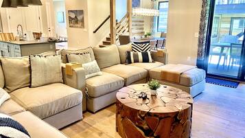 Lareira, mesa de pingue-pongue