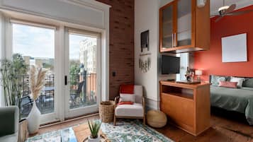 1 soveværelse, strygejern/strygebræt, Wi-Fi, sengetøj