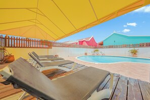 Pool - 4Br Villa Near Aruba’s Best Beaches with Pool Access – Bona Vista 19 (Aruba)