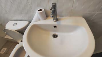 Towels, soap, toilet paper