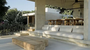 Villa de lujo | Área de sala de estar | Smart TV, Netflix y servicios de streaming