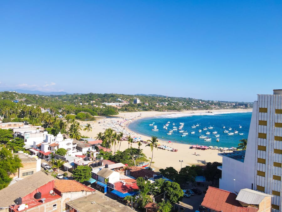 Vue depuis l’hébergement