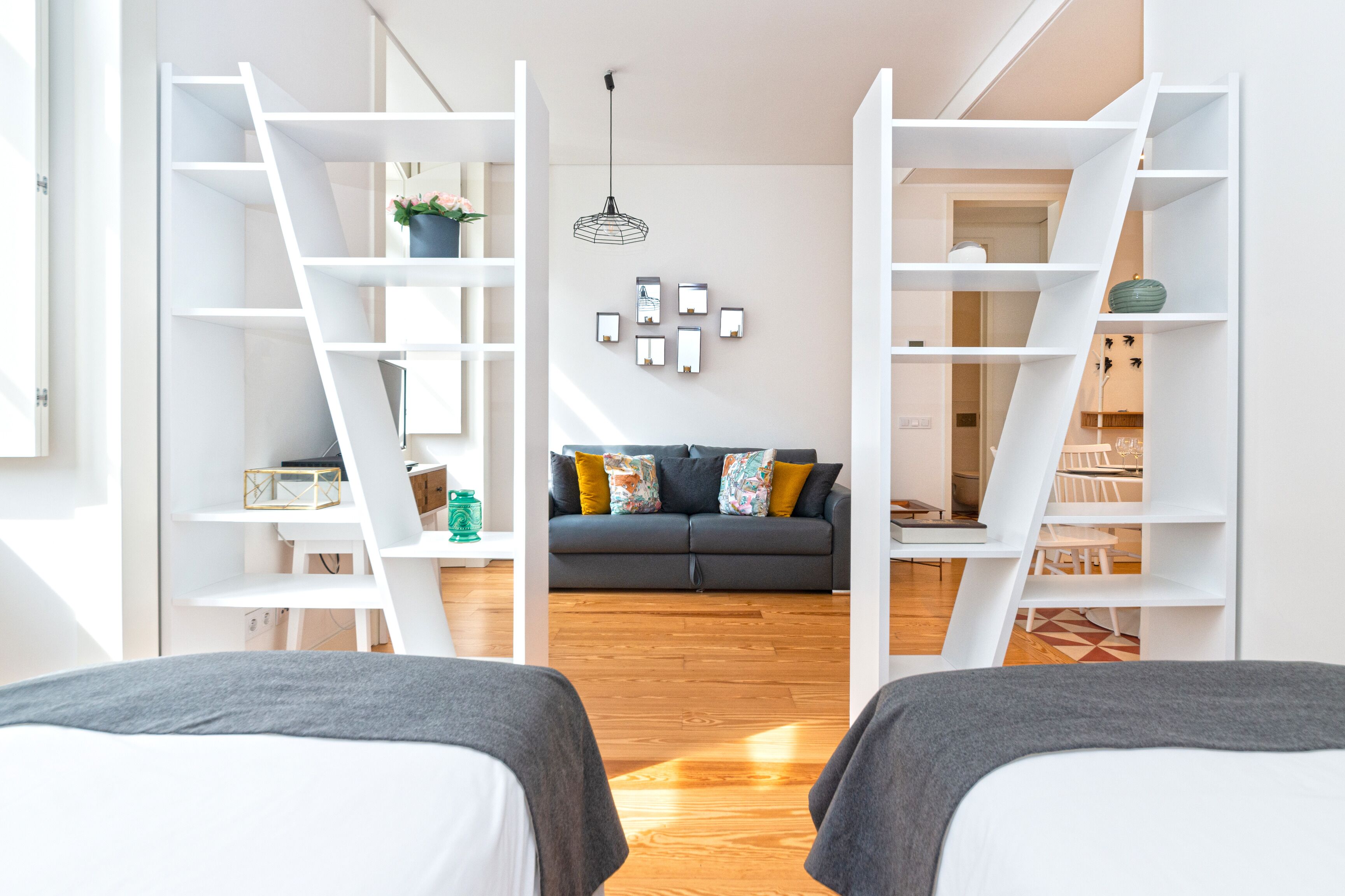 2 bedrooms, iron/ironing board