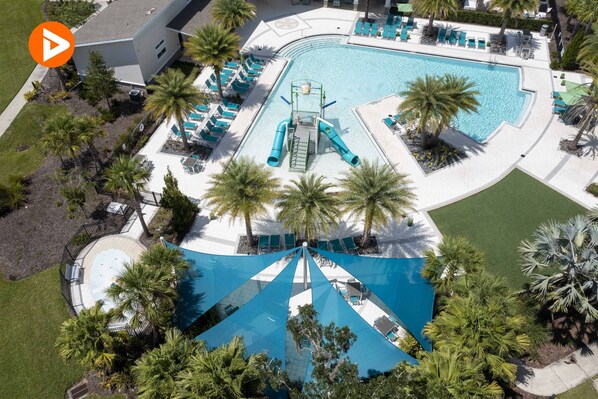 Beheizter Pool