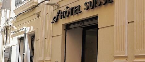 Facciata della struttura