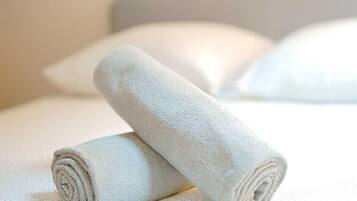 2 habitaciones, tabla de planchar con plancha, wifi y ropa de cama