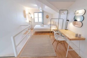 1 chambre, fer et planche à repasser, Wi-Fi, draps fournis
