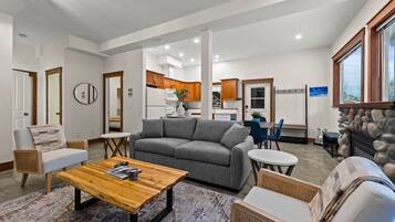 TV connectée, cheminée