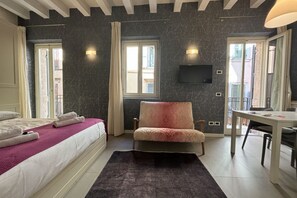 1 bedroom, iron/ironing board, bed sheets