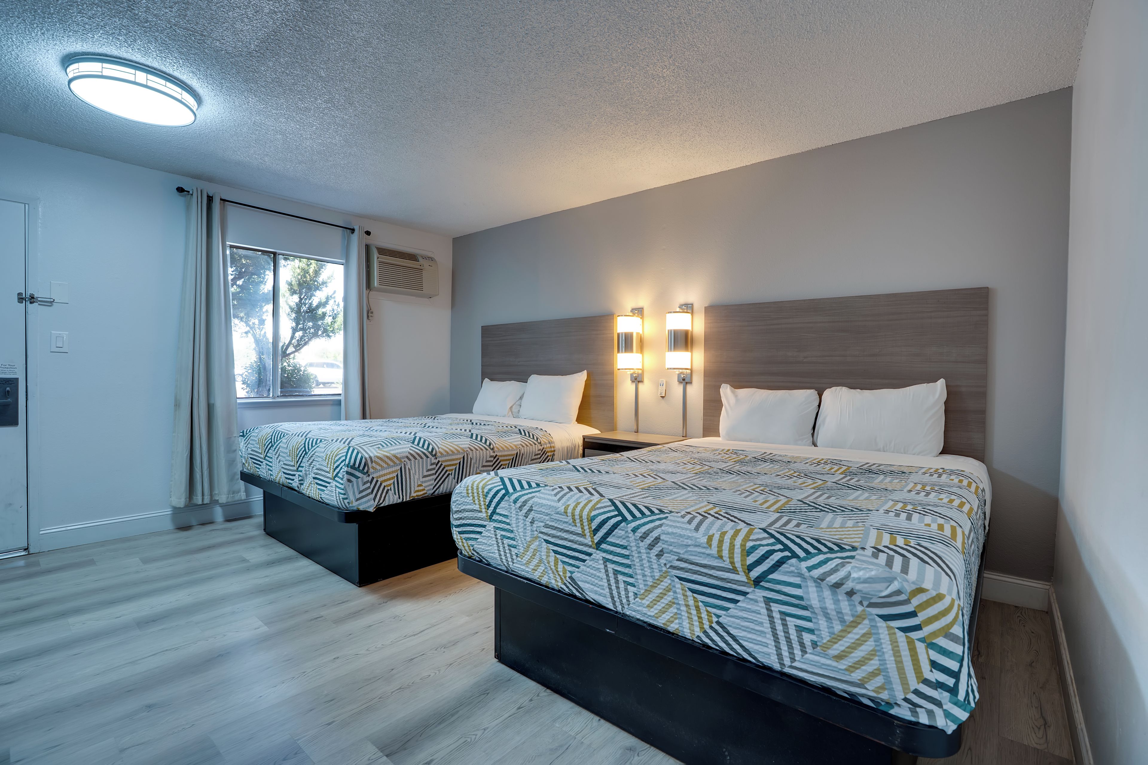 Standard Room, 2 Queen Beds, Non Smoking, Refrigerator & Microwave