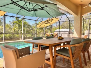 Outdoor dining