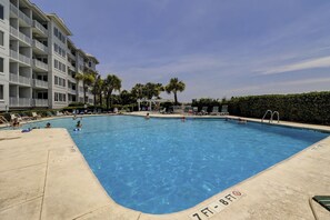 Indoor pool, outdoor pool
