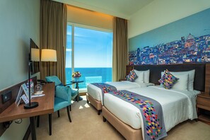 Egyptian cotton sheets, premium bedding, minibar, in-room safe - Sofia Colombo City Hotel (Colombo)