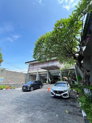 Fassade der Unterkunft